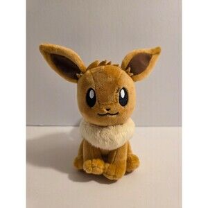 Eevee Plush 5" Pokemon Center Sitting Cuties Collection Stuffed Doll